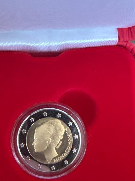 Monaco. Probe Token 2007 Grace Kelly Proof in casette, Postzegels en Munten, Munten | Europa | Euromunten