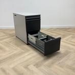 Ahrend hoge ladeblok vv 3 lades, (hxbxd) 74x42x80 cm,  grijs, Gebruikt