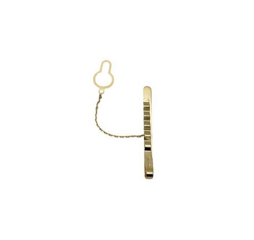 Pince à cravate - 18 carats Or blanc, Or jaune, Or rose, Handtassen en Accessoires, Antieke sieraden