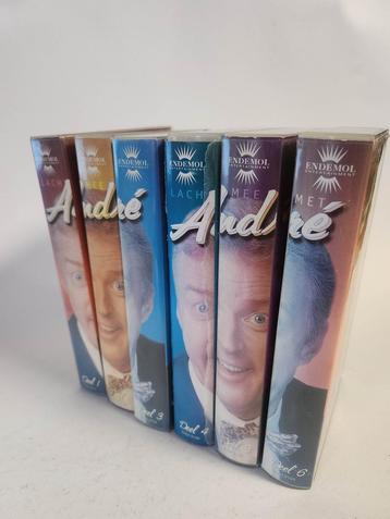 Lach mee met Andre 6 Box VHS beschikbaar voor biedingen