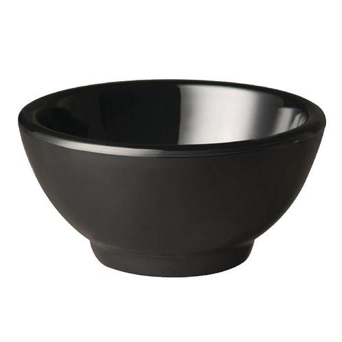 Ronde melamine kom zwart | 30cl | 6,5(h) x 13(Ø)cm APS  APS, Articles professionnels, Horeca | Équipement de cuisine, Envoi