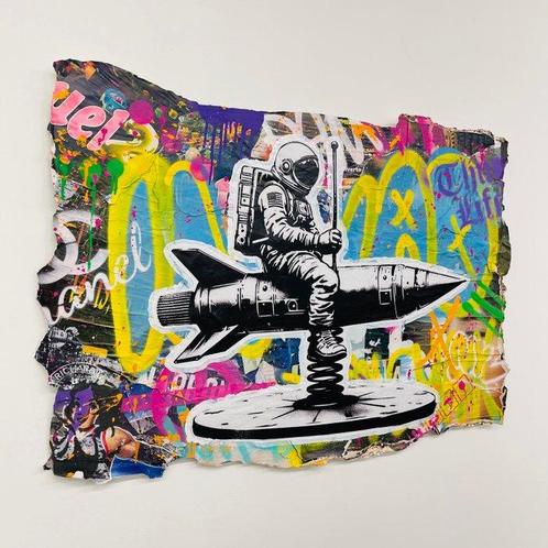 AIIROH (1987) x SINAO (1981) - Spring Break the Limits - XXL, Antiek en Kunst, Kunst | Schilderijen | Modern
