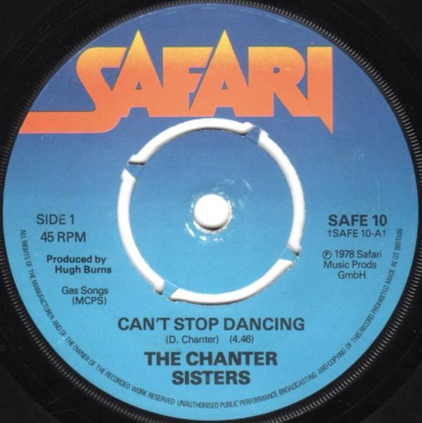 Chanter Sisters - Cant Stop Dancing, Cd's en Dvd's, Vinyl | Pop, Gebruikt, Verzenden