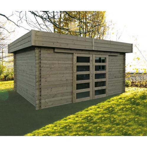 Tuinhuis in hout - modern viborg geimpregneerd 4180 x 3280, Tuin en Terras, Tuinhuizen, Nieuw