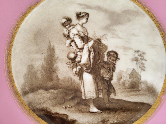 dans le gout de Sèvres - Bord - Porselein, Antiek en Kunst, Antiek | Glaswerk en Kristal