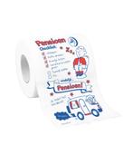 Toiletpapier Pensioen, Hobby en Vrije tijd, Feestartikelen, Verzenden, Nieuw