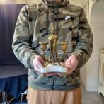 Kaarsenhouder (2) - Verguld brons - Mini kandelaars, Antiek en Kunst