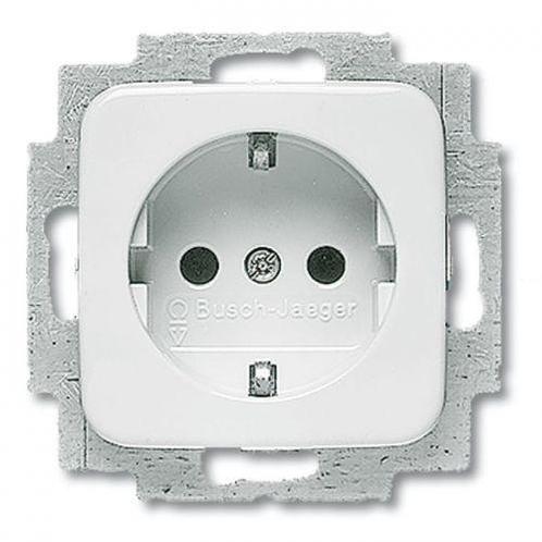Busch-Jaeger - Wandcontactdoos Busch-Jaeger 20 EUC-214-503, Huis en Inrichting, Lampen | Overige, Nieuw, Verzenden