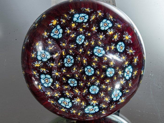Murano - Presse-papier - Patterned Millefiori - Ø 7,0 cm -, Antiek en Kunst, Antiek | Glaswerk en Kristal