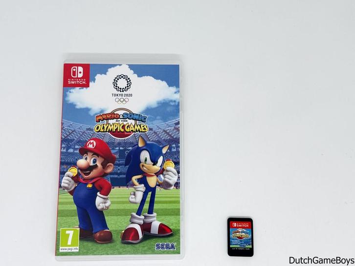 Nintendo Switch - Mario & Sonic At The Olympic Games - Tokyo, Games en Spelcomputers, Games | Nintendo Switch, Gebruikt, Verzenden
