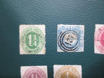 Schleswig-Holstein 1864/1866 - goede partij Oud-Duitsland,, Gestempeld