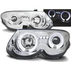 Phares Pour Chrysler 300M 99-04 Angel Eyes Led Chromé, Auto-onderdelen, Verzenden, Nieuw