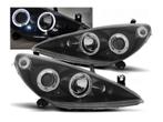 Angel Eyes koplampen Black geschikt voor Peugeot 307, Auto-onderdelen, Nieuw, Peugeot, Verzenden