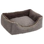 Corbeille samuel argent-gris, 50x40x15cm - kerbl