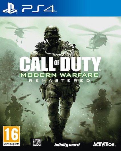 Call of Duty Modern Warfare Remastered (PS4 Games), Games en Spelcomputers, Games | Sony PlayStation 4, Zo goed als nieuw, Ophalen of Verzenden