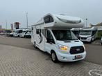 Chausson Flash C714 slechts 10359 km en dwars bed 61134, Caravans en Kamperen, Mobilhomes, 7 tot 8 meter, Diesel, Tot en met 4