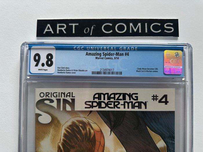 The Amazing Spider-Man (Vol. 3) #4 - CGC 9.8 - Cindy Moon, Boeken, Strips | Comics