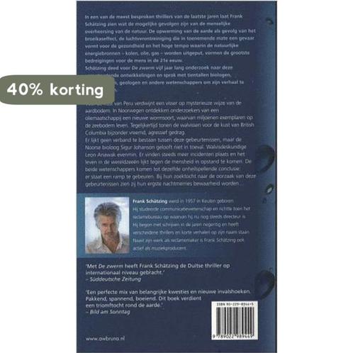 De zwerm 9789022989449 F. Schätzing, Boeken, Thrillers, Gelezen, Verzenden