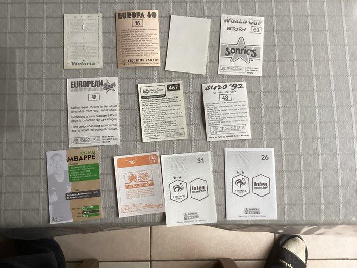 Panini Europa 80 Beckenbauer + Euro 88 Platini + Other big, Verzamelen, Stickers