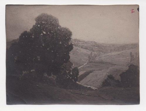 Pierre Molinier - La vallée de Cazalet 1950 Vintage, Antiek en Kunst, Kunst | Schilderijen | Modern