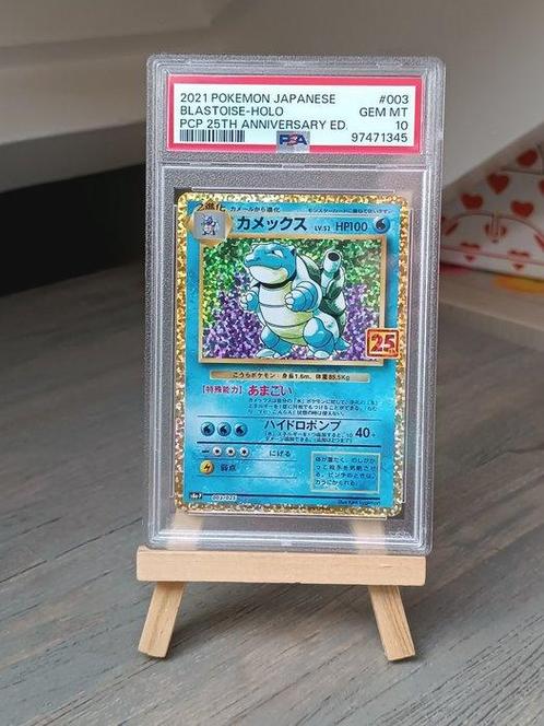 Pokémon - 1 Graded card - Blastoise - PSA 10, Hobby & Loisirs créatifs, Jeux de cartes à collectionner | Pokémon