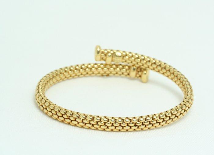 Fope - Armband - 18 karaat Geel goud - Gouden stevige, Handtassen en Accessoires, Armbanden