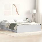 vidaXL Bedframe wit 140x200 cm, Huis en Inrichting, Slaapkamer | Bedden, Verzenden, Nieuw