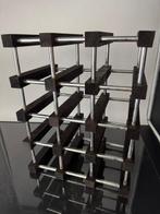 Wijnrek - Hout, Roestvrij staal - Porte bouteilles 70’