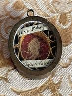 Reliekhouder - Brons, Glas, Textiel - 1850-1900 - San