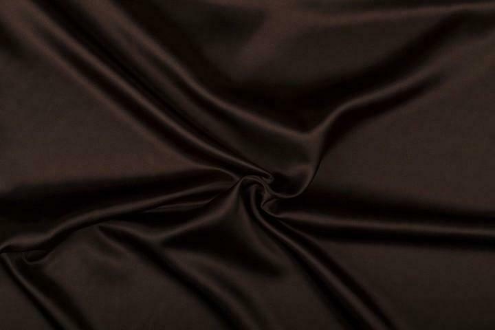 Glimmende stof Bruin, Hobby en Vrije tijd, Stoffen en Lappen, 120 cm of meer, 200 cm of meer, Bruin, Nieuw, Satijn of Zijde, Ophalen of Verzenden