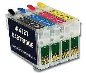 Epson T0715 ( T0711 tot T0714 ) Navulbare cartridges  (met A, Computers en Software, Printers, Verzenden