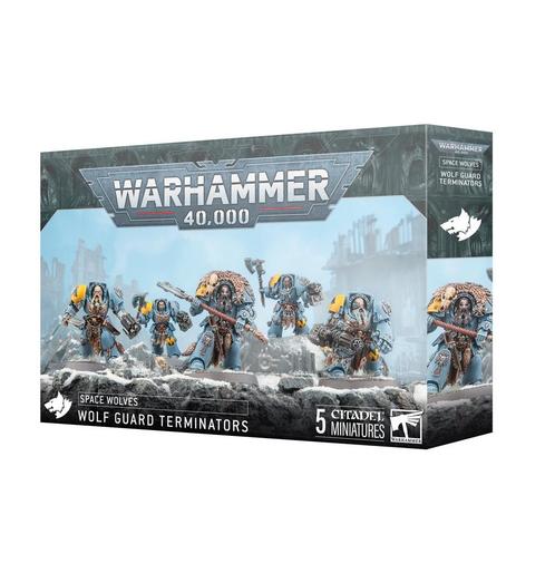 Space Wolves Wolf Guard Terminators (Warhammer Nieuw), Hobby en Vrije tijd, Wargaming, Ophalen of Verzenden