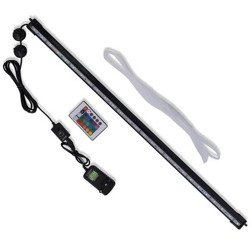 vidaXL LED-aquariumlamp met bubbels RGB 71 cm, Dieren en Toebehoren, Vissen | Aquaria en Toebehoren, Nieuw, Verzenden