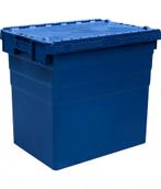 Distributiebak 600x400x516 mm Nestbaar Stapelbaar Blauw, Zakelijke goederen, Ophalen of Verzenden