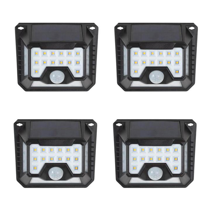Buitenverlichting zonne-energie Wandlamp LED Solar sensor So, Tuin en Terras, Buitenverlichting, Minder dan 50 watt, Nieuw, Kunststof