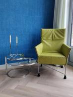 Leitmotiv - Bijzettafel - Double Swivel - metaal/glas