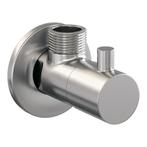 Hoekstopkraan Brauer Brushed Edition RVS Geborsteld PVD, Doe-het-zelf en Bouw, Sanitair, Ophalen of Verzenden, Nieuw, Chroom, Kraan