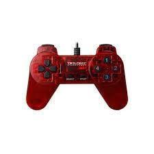 PS1 Analog Controller Gamax Transparant Rood, Consoles de jeu & Jeux vidéo, Consoles de jeu | Sony PlayStation 1, Enlèvement ou Envoi