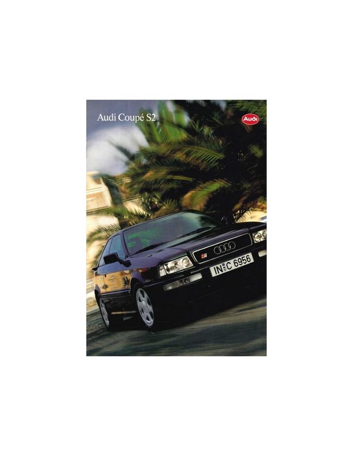 1993 AUDI COUPE S2 BROCHURE NEDERLANDS, Boeken, Auto's | Folders en Tijdschriften
