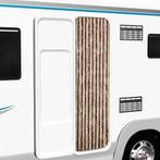 vidaXL Vliegengordijn 56x200 cm chenille beige en lichtbruin, Doe-het-zelf en Bouw, Deuren en Vliegenramen, Verzenden, Nieuw