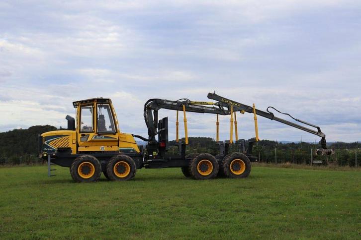 Veiling: Forwarder EcoLog 574E Diesel 185kW 2017, Zakelijke goederen, Machines en Bouw | Tuin, Park en Bosbouw, Ophalen