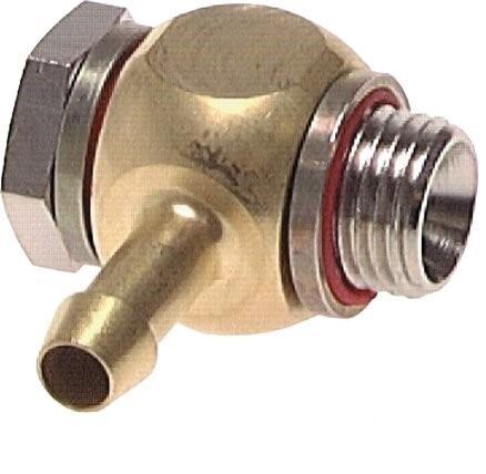 Barbie de tuyau coude en laiton de 6 mm (1/4) et G1/4, Doe-het-zelf en Bouw, Overige Doe-Het-Zelf en Bouw, Verzenden
