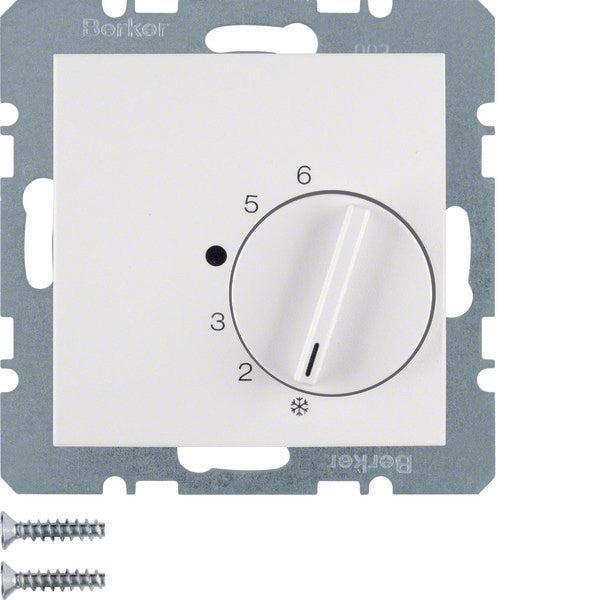 Hager Berker Thermostat dambiance avec contact inverseur, Bricolage & Construction, Ventilation & Extraction, Envoi