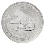 Australië. 2 Dollars 2010 Lunar Tiger, 2 Oz (.999)  (Zonder, Postzegels en Munten