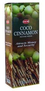 HEM Wierook - Coco Cinnamon - Slof / Voordeelbox (6 Pakje..., Ophalen of Verzenden, Nieuw