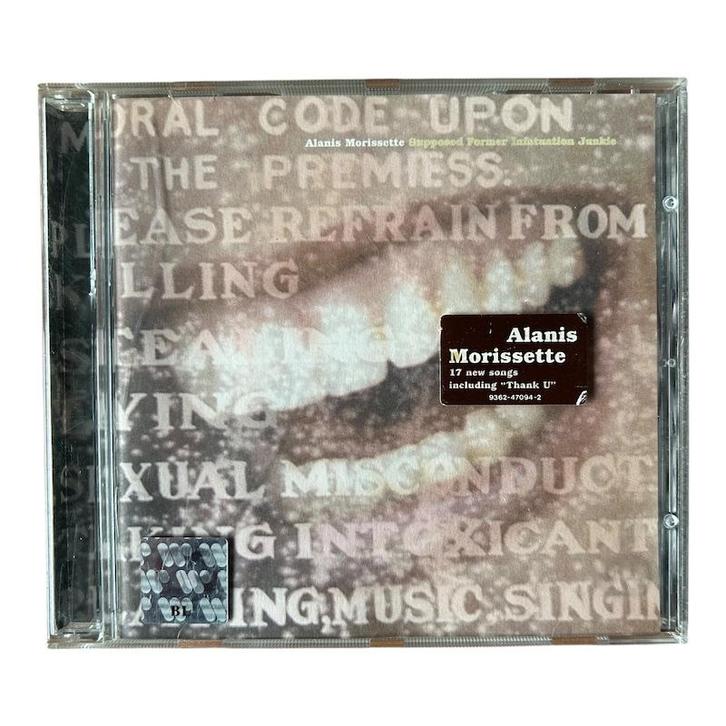 Alanis Morissette - Supposed Former Infatuation Junkie (CD), Cd's en Dvd's, Cd's | Overige Cd's, Verzenden