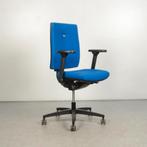 Bureaustoel Viasit Linea Mondriaan - Blauw - 5D armleggers, Ophalen of Verzenden, Gebruikt