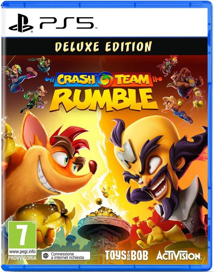Crash Team Rumble-Deluxe Edition Italiaans (Playstation 5), Games en Spelcomputers, Games | Sony PlayStation 5, Ophalen of Verzenden