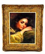 Rosend Gonzalez Carbonell (1940) - Joven pensativa