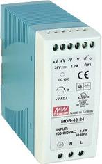 Mean Well MDR DC Power Supply 24V | MDR-40-24, Nieuw, Verzenden
